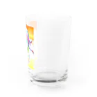 さんばんてのyuyake girl Water Glass :right