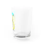 爬虫類カフェ ふぁにくり 嵐山店のIGUANA KOM albino Water Glass :right