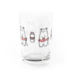 美味しいペンギンのしろねこミルクグラス Water Glass :right