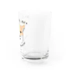 千客万来ねこ日和のチベスナくん 1号 Water Glass :right