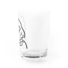 Aliviostaのベートーベン イラスト 3 Water Glass :right
