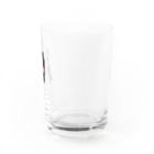 SUIMINグッズのお店の赤いビキニのねこ Water Glass :right