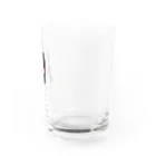 SUIMINグッズのお店の赤いビキニのねこ Water Glass :right