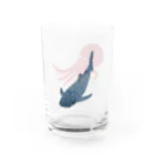 tomocco shopのタコとジンベエザメの刺繍 Water Glass :right