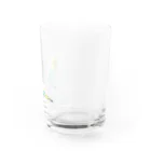 まめるりはことりのごきげんセキセイインコ【まめるりはことり】 Water Glass :right