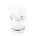 茉莉香｜MarikaのDINOSAURS Multi Colour Water Glass :right