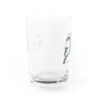 吉田電話 and The DOKKEN THIRSKのフルーツ珈琲茶房 カフェー キムチ（グレー） Water Glass :right