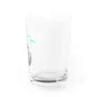 月兎亭のクリア系ﾈｺﾁｬｧﾝ Water Glass :right