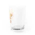 喫茶こぐまやの猫とタコ Water Glass :right