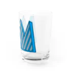 MITSUGI yosukeの山山ブルー Water Glass :right