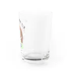 ぽちのやの明日から本気出す Water Glass :right