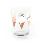 BARE FEET/猫田博人のアザラシアイス・グラス グラス右面