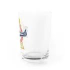 PoooompadoooourのRailroadsロゴ Water Glass :right