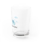 あかえほ│赤ちゃん絵本のWeb図書館　公式グッズ販売の象の親子【あかえほ公式】 Water Glass :right