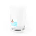 melloの海のくまさん　背景透明バージョン Water Glass :right