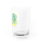 chicacoのクロシロエリマキキツネザル Water Glass :right