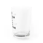 スペィドのおみせsuzuri支店のばぶばぶ！ (whitebody) Water Glass :right