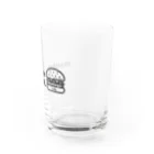 メガネ@バーガーけんきゅういんのHambuger Lab. Logo 2 Water Glass :right