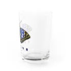 さちこの生物雑貨のオオムラサキ Water Glass :right