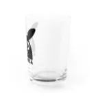 PETIT PARADE　小鳥遊すずめのデザイナーズ黒ウサA Water Glass :right