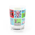 まるえくろのドット絵なクロピロン Water Glass :right