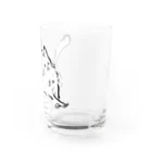 ただようプ二のルンルンねこ Water Glass :right