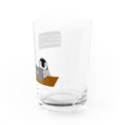 アレグロペンギン 🌥️ぺんちゃんののんびり屋な皇帝ペンギン Water Glass :right