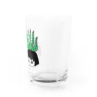 nanaqsaのアロエのアッちゃん隣にエケネコ Water Glass :right