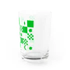 ねこがおこるひのチェッカー Water Glass :right