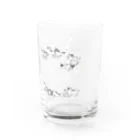 nawoko-yaの猫文字ねこ Water Glass :right