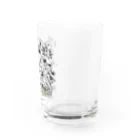 にことめこのフクロウオウム　カカポ iro Water Glass :right