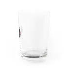 the.Nのthe.Nロゴマークピンク Water Glass :right