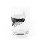 岡田侑大／グラフィックデザイナーのザトウクジラ Water Glass :right