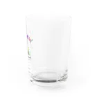 ogaaのi love u Water Glass :right
