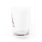魔法の絨毯✋( ᐙ )のeye ピンク Water Glass :right