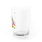 creativeshopのヨウムとガーベラ Water Glass :right