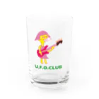 東高円寺U.F.O.CLUB webshopのU.F.O.CLUBオリジナルグラス【BASS GAL ver.】 Water Glass :right