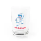 東高円寺U.F.O.CLUB webshopのU.F.O.CLUBオリジナルグラス【VOCAL DEPPA ver.】 Water Glass :right