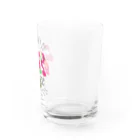 ペアTシャツ屋のシバヤさんのペア(BRIDE)　ブーケ Water Glass :right