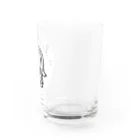 エクレアンショップの眠いアマビエ Water Glass :right