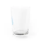 やこの幸せの青いうさぎ（後ろ） Water Glass :right