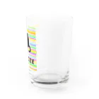 ニャムのアトリエのNEKOZEカラフル Water Glass :right