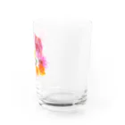 スタジオ　ねこのしっぽの淡紅花少女 Water Glass :right