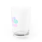 花をつむ。の紫陽花のグラス Water Glass :right