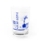 ザ・おめでたズ商店 SUZURI支店のYAZZYBEATS コップ Water Glass :right