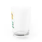 モズヲとモズコのヒマワリ Water Glass :right