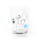 ささき さくらのぎたーあざらし グラス Water Glass :right