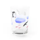 8i_ya1のおさんぽアデリーペンギン Water Glass :right