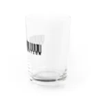 Gen_Designの【バーコードロゴ】グラス Water Glass :right