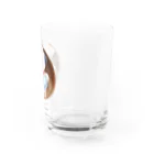 makuの白ねずみショップのねこさん Water Glass :right